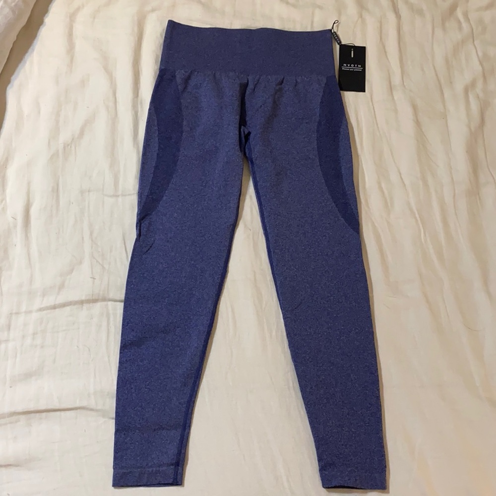 NVGTN Indigo Contour Seamless Leggings Sz M NWT
